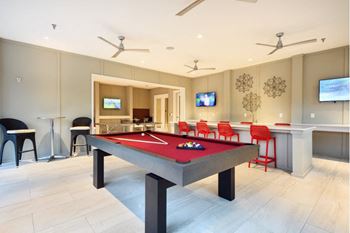 Sports pub area